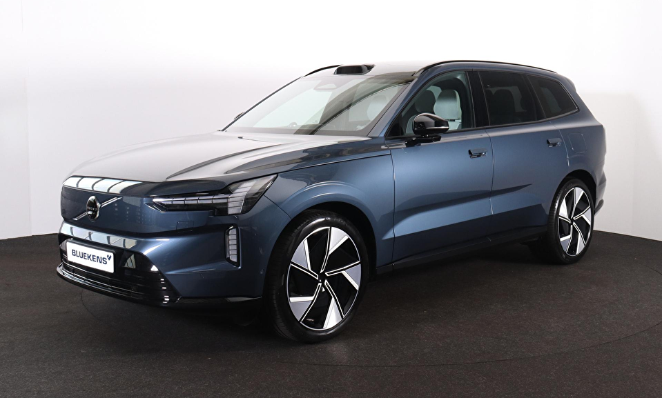 Volvo EX90 Performance Ultra 7p. 111 kWh - Luchtvering - Panoramadak - IntelliSafe Assist & Surround - 360º Camera - Bowers & Wilkins audo - Verwarmde voorstoelen, stuur & achterbank - Parkeersensoren voor & achter - Head up display - Extra getint glas - Inklapbare trekhaak - 22' LMV
