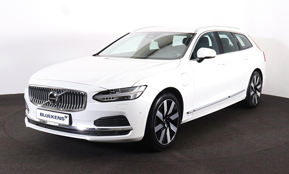 Volvo V90 T6 Recharge AWD Plus Bright - IntelliSafe Assist & Surround - 360º Camera - Harman/Kardon audio - Adaptieve LED koplampen - Verwarmde voorstoelen & stuur - Parkeersensoren voor & achter - Elektr. bedienb. voorstoelen met geheugen - 19' LMV